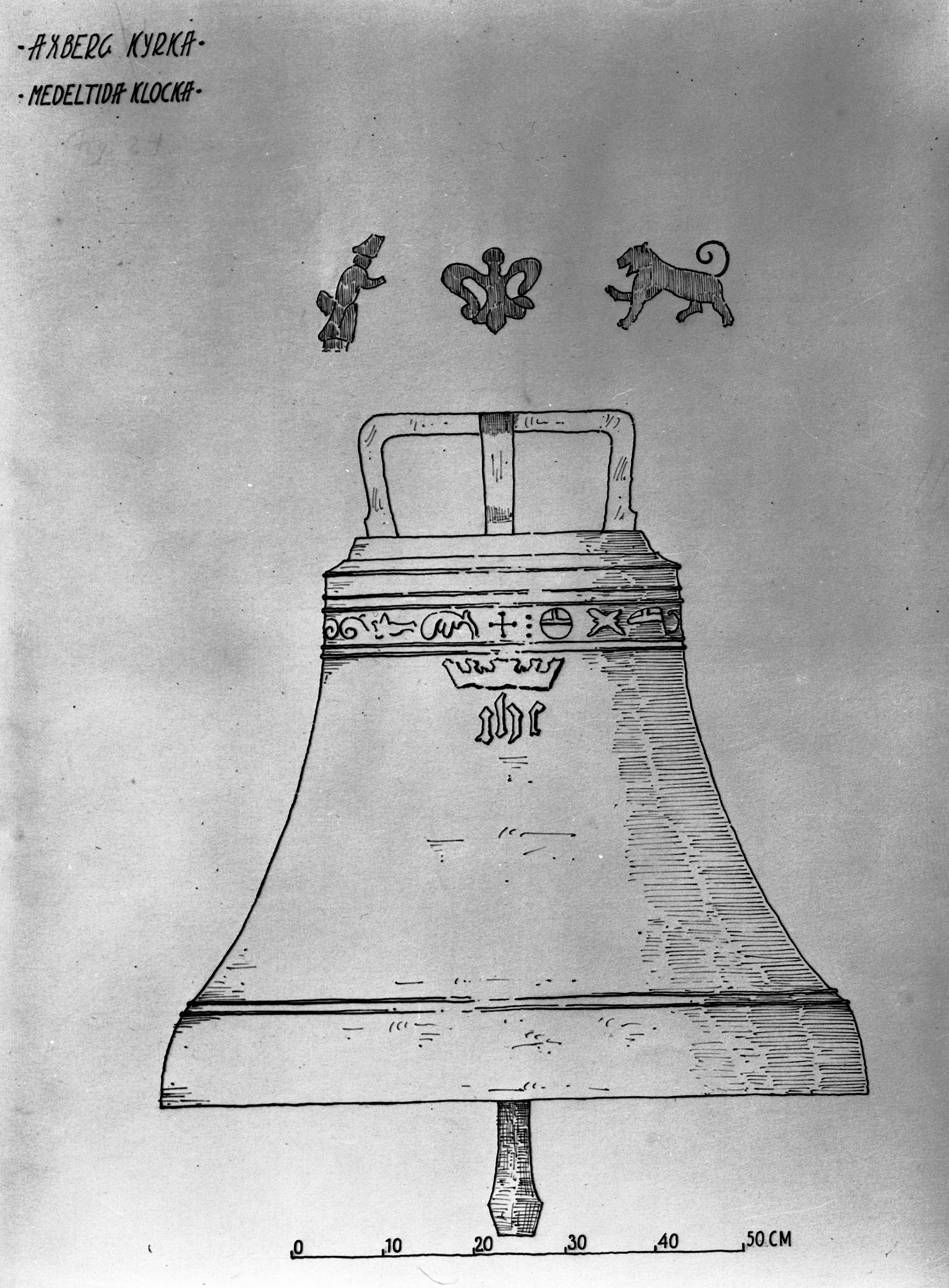 Nils Lagergren, Axbergs kyrka