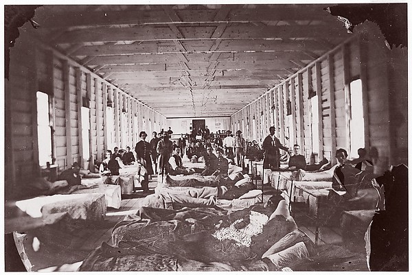 Unknown, Ward in Hospital. Convalescent Camp, Alexandria Virginia