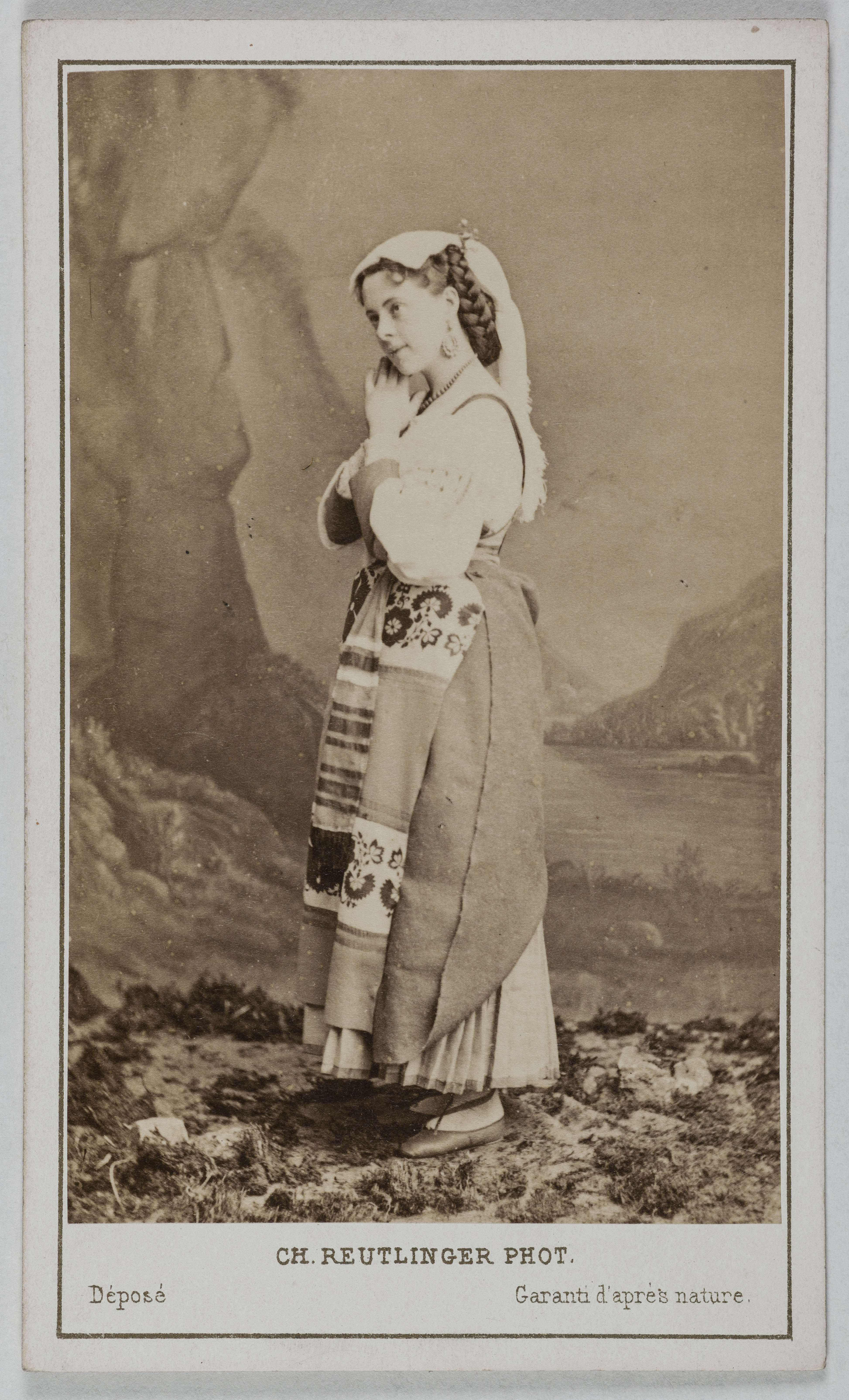 Charles Reutlinger, Portrait de Fiocre Eugénie, (danseuse)