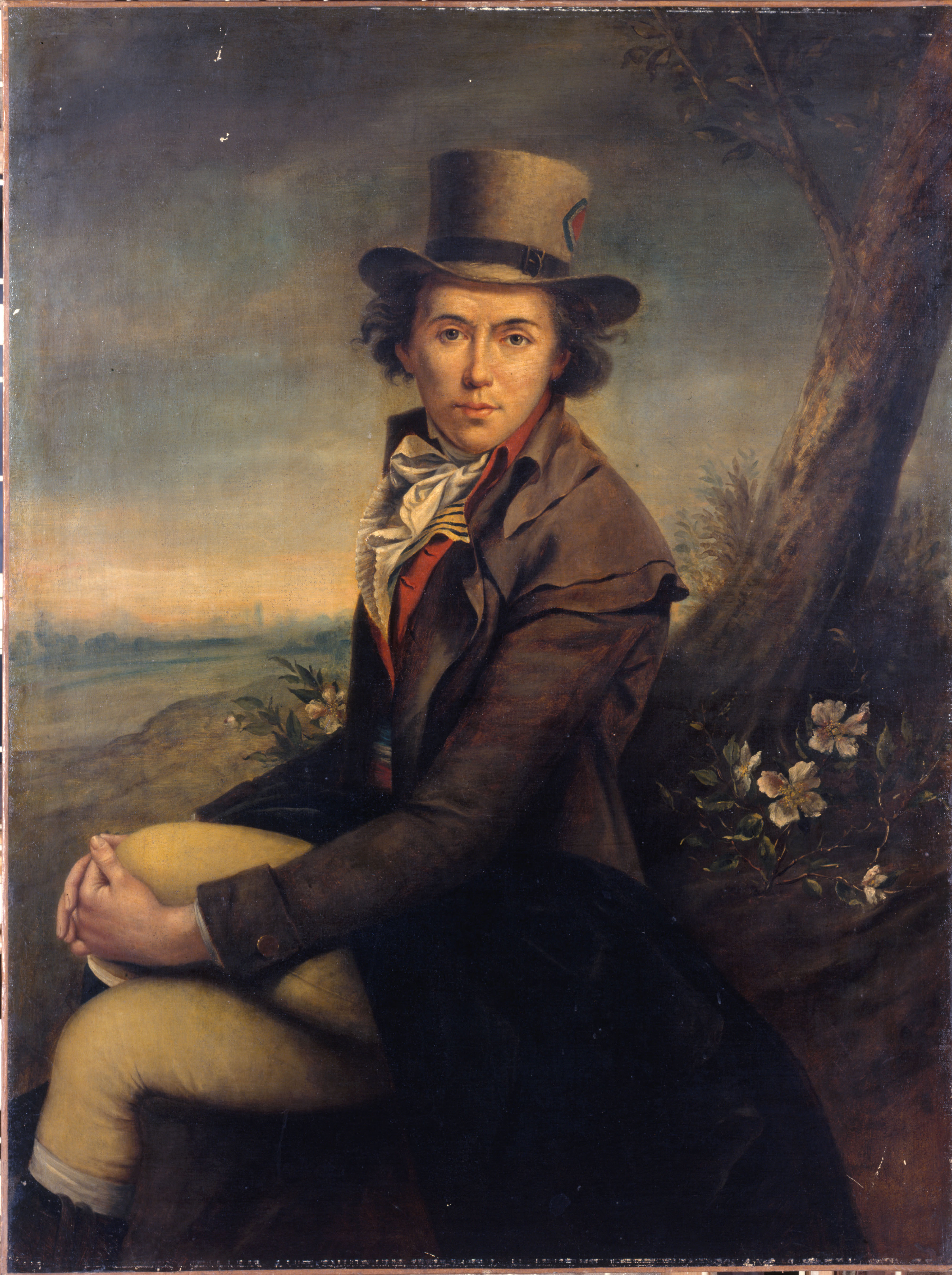 Anonyme, Portrait d'homme autrefois dit de Fabre d'Églantine.