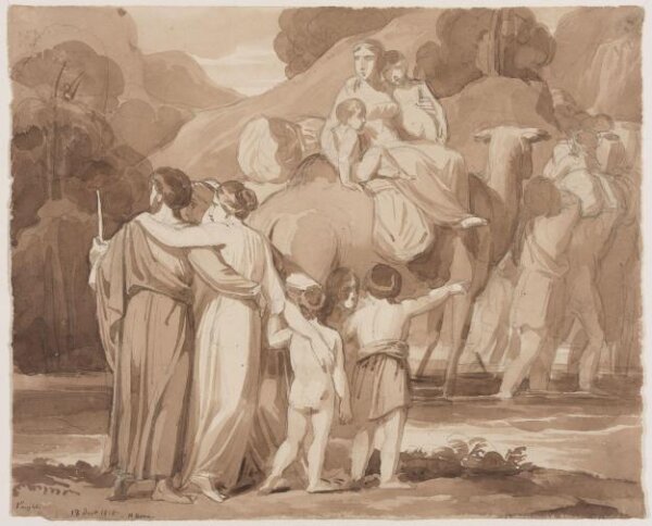 Unknown, Drawing by a member of the Sketching Society