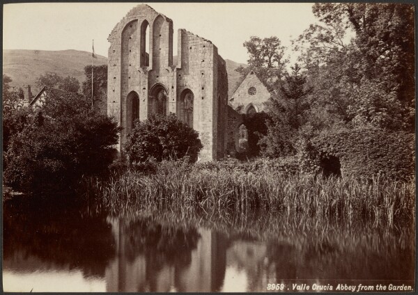 Francis Bedford, Valle Crucis Abbey from the Garden