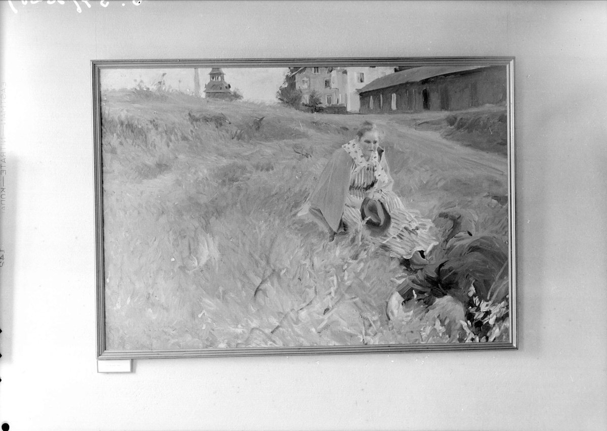 Gunnar Sundgren, Oljemålning, Zornmuseet, Mora, Dalarna 1939