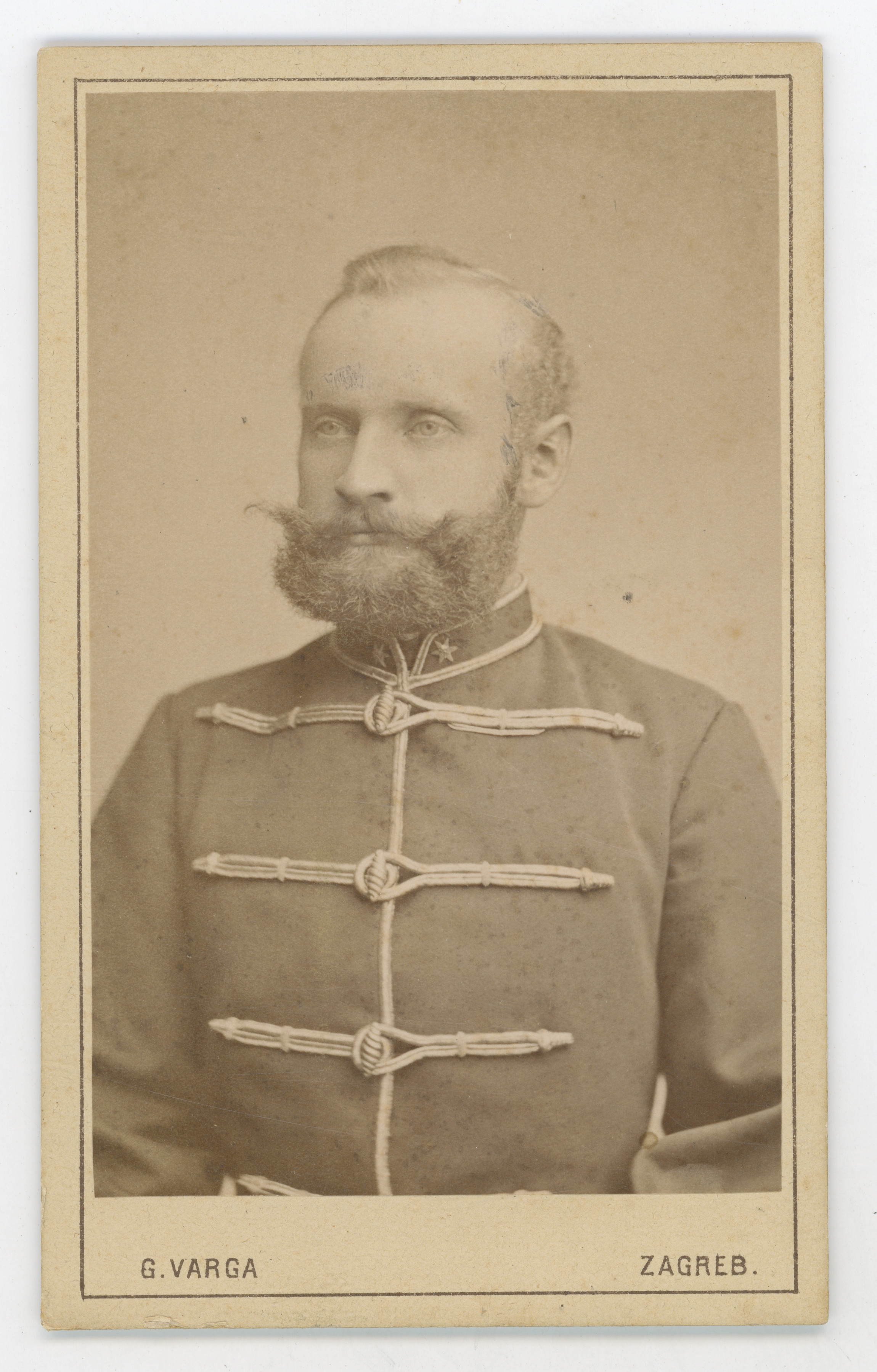 Gjuro Varga, Časnik