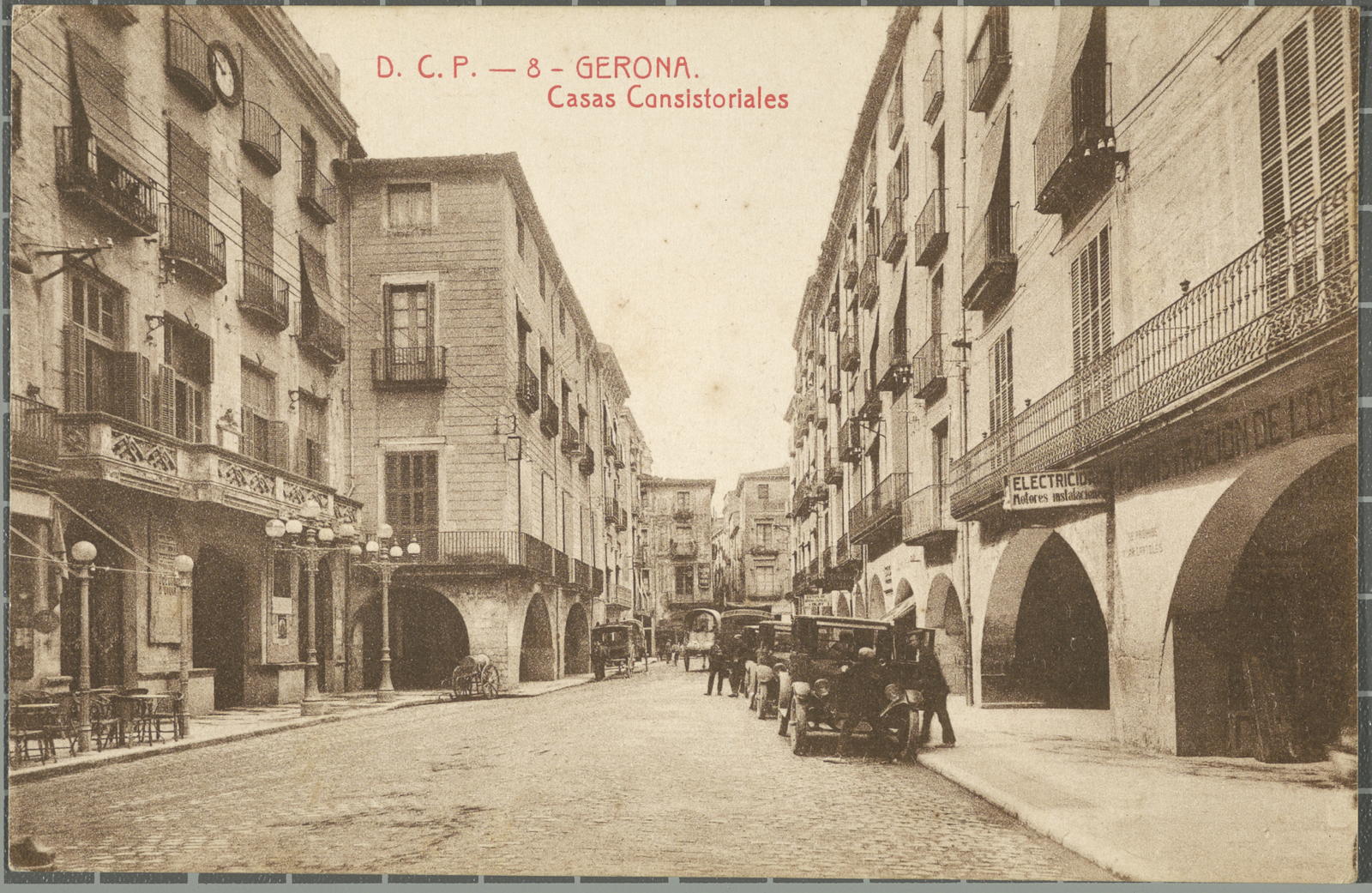 Desconegut, D.C.P.-8-Gerona. Casas Consistoriales