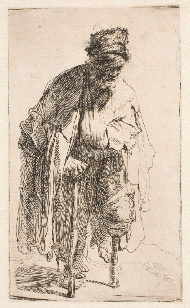 Rembrandt van Rijn, Tigger med træben