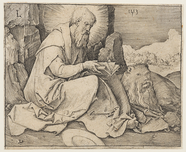 Lucas van Leyden, St. Jerome