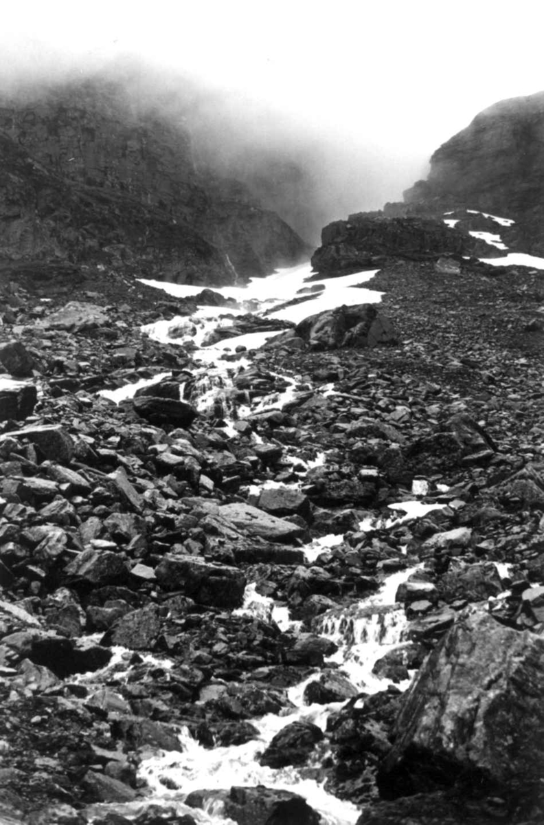 Anna Grostøl, Dyrskar i regn og torden. Røldal, Odda, Hordland 1939.