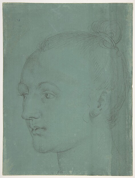 Albrecht Dürer, Head of a Young Woman