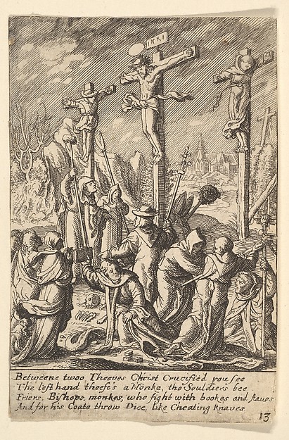 Wenceslaus Hollar, Crucifixion