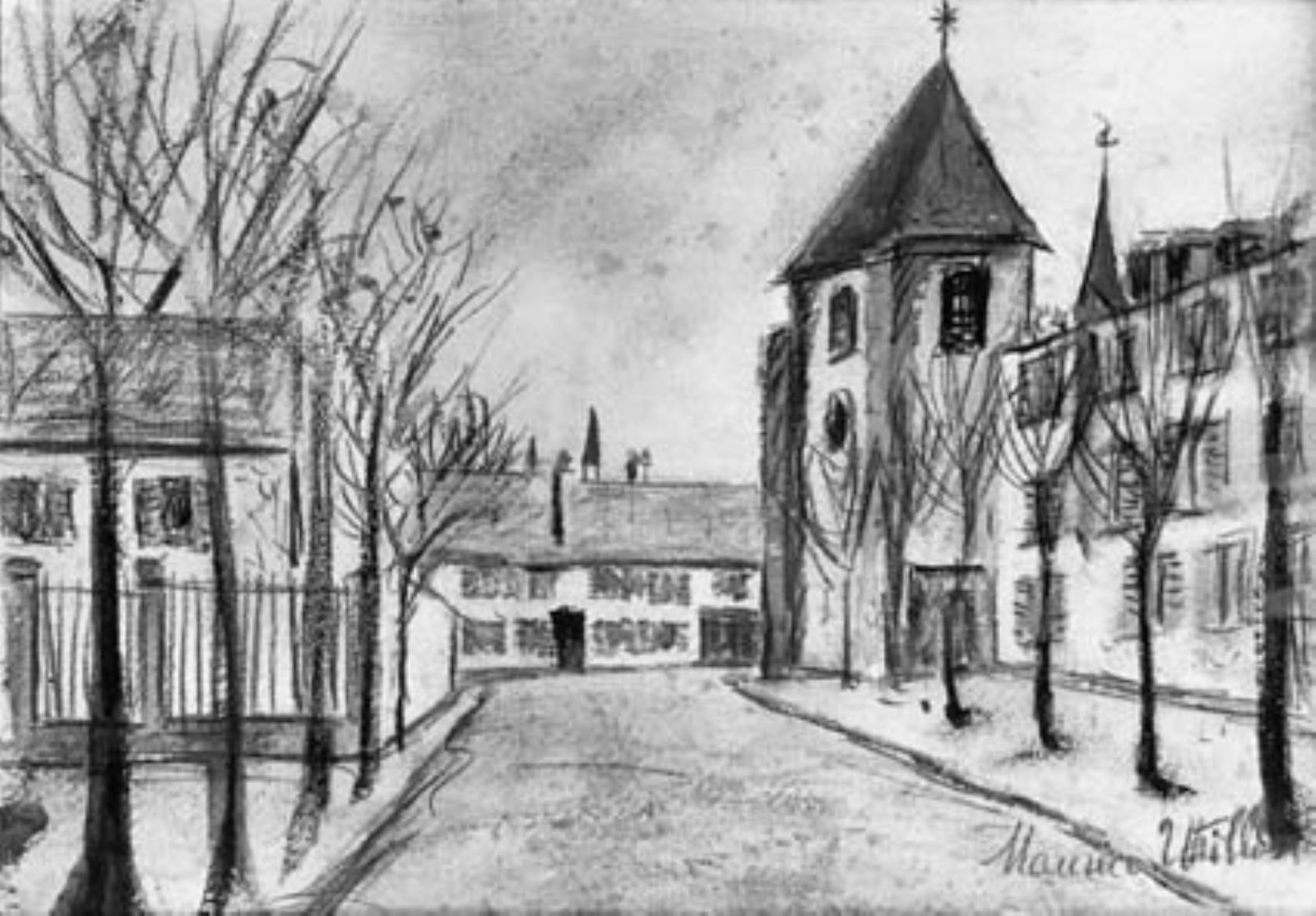 Maurice Utrillo, Gade i Montmagny