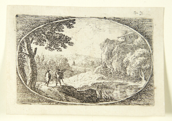 Herman van Swanevelt, Huset på klippen
