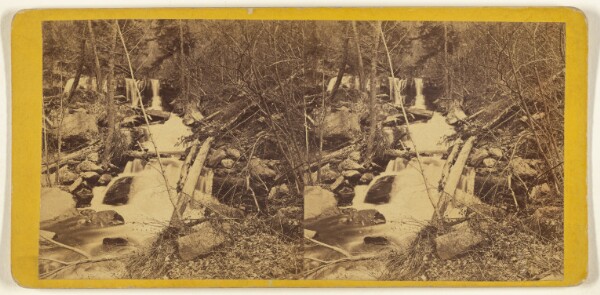Edward and Henry T. Anthony & Co., The Glens of the Catskills. Bastion Fall and Terrace Cascade - Kauterskill Glen.