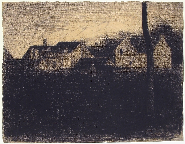 Georges Seurat, Landscape with Houses