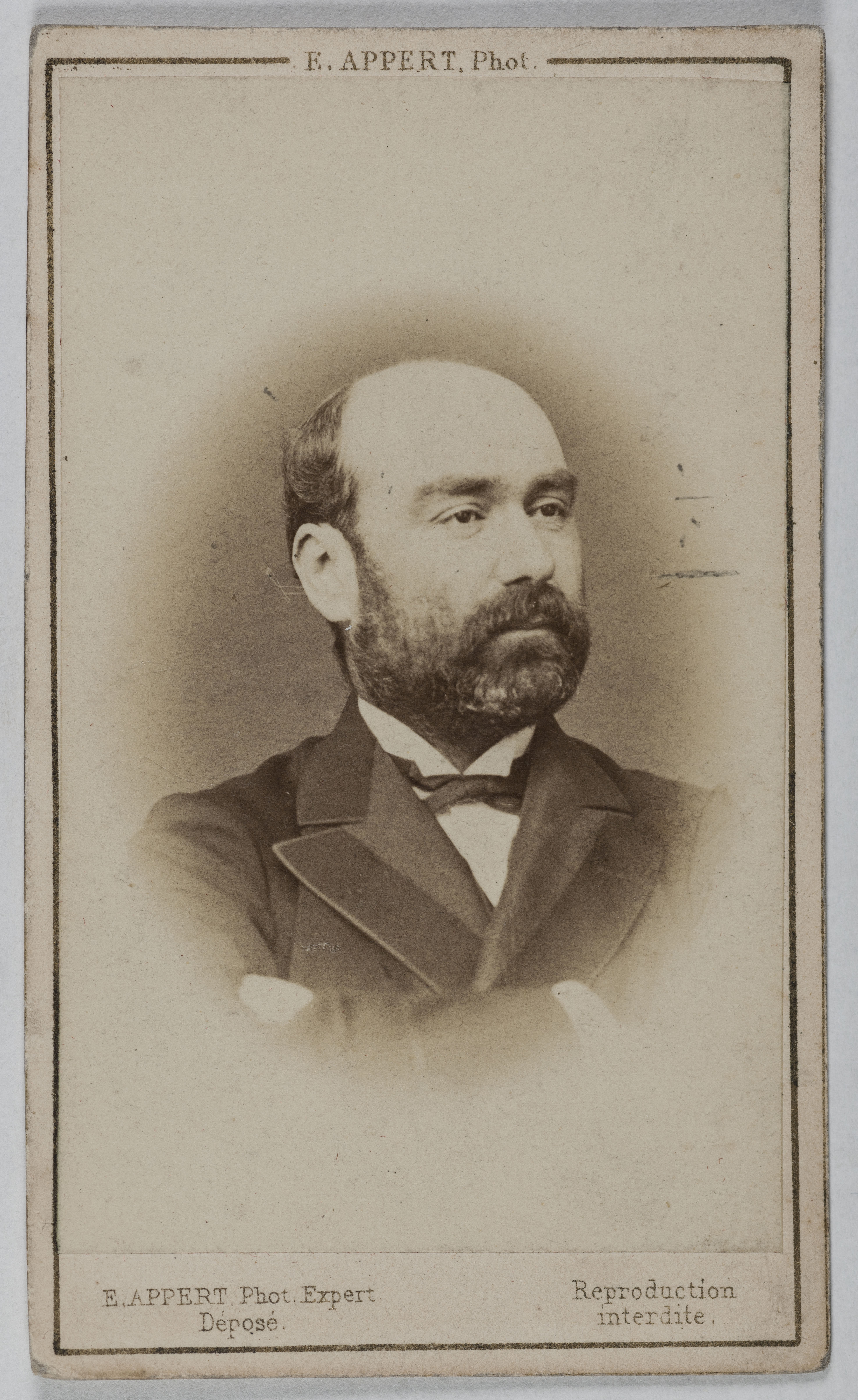 Ernest Charles Appert, Portrait de Marie François Oscar Bardy de Fourtou (1836-1897), (avocat, homme politique)