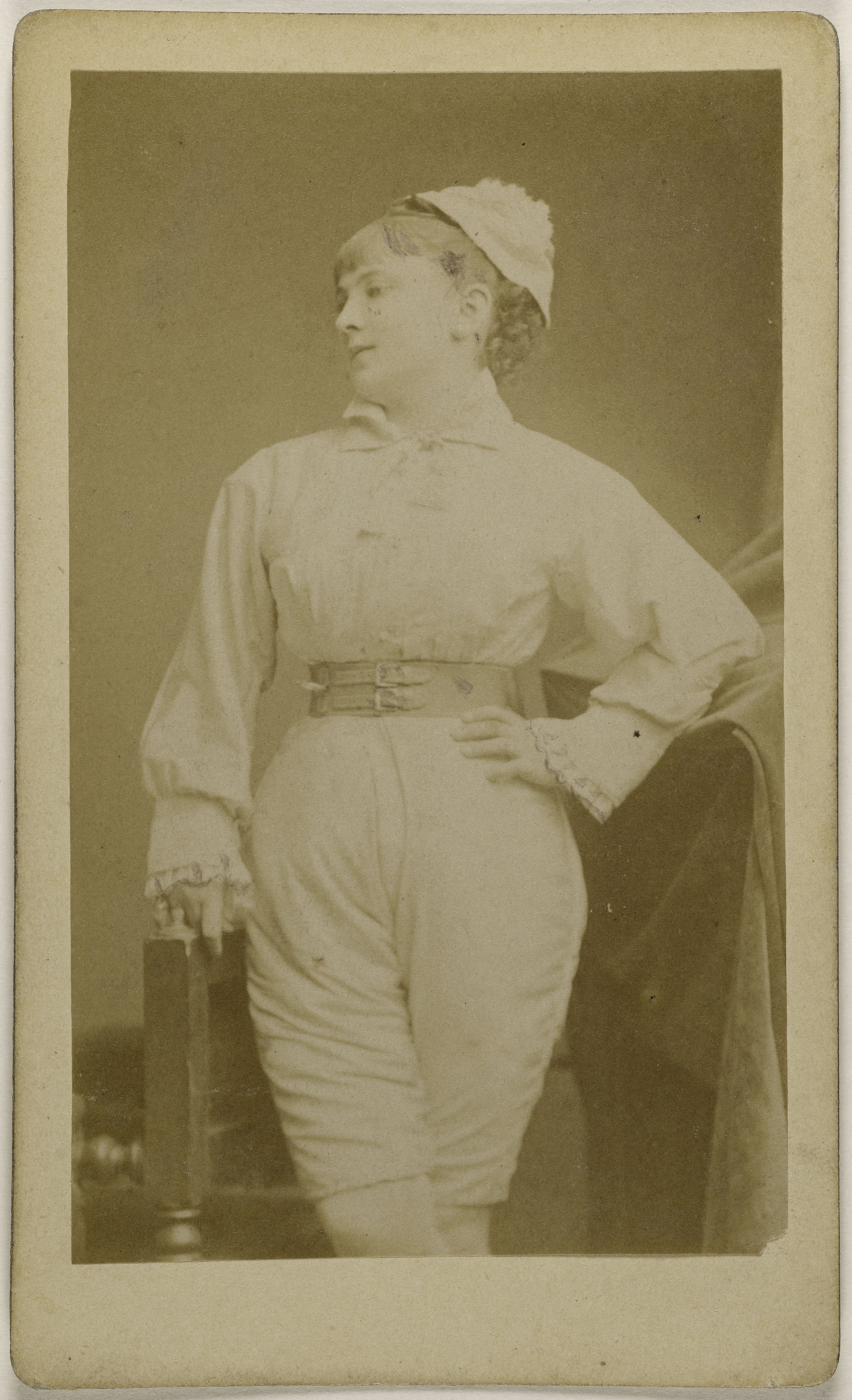 Joseph Tourtin, Portrait de Beaumaine (ou Baumaine), Juliette, (danseuse)