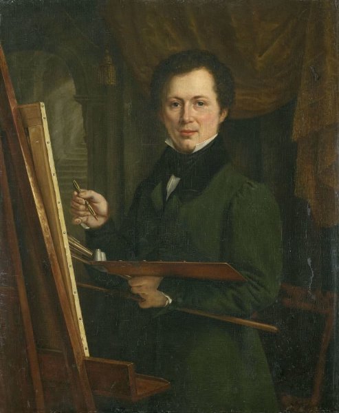 anonymous, Portrait of a Painter