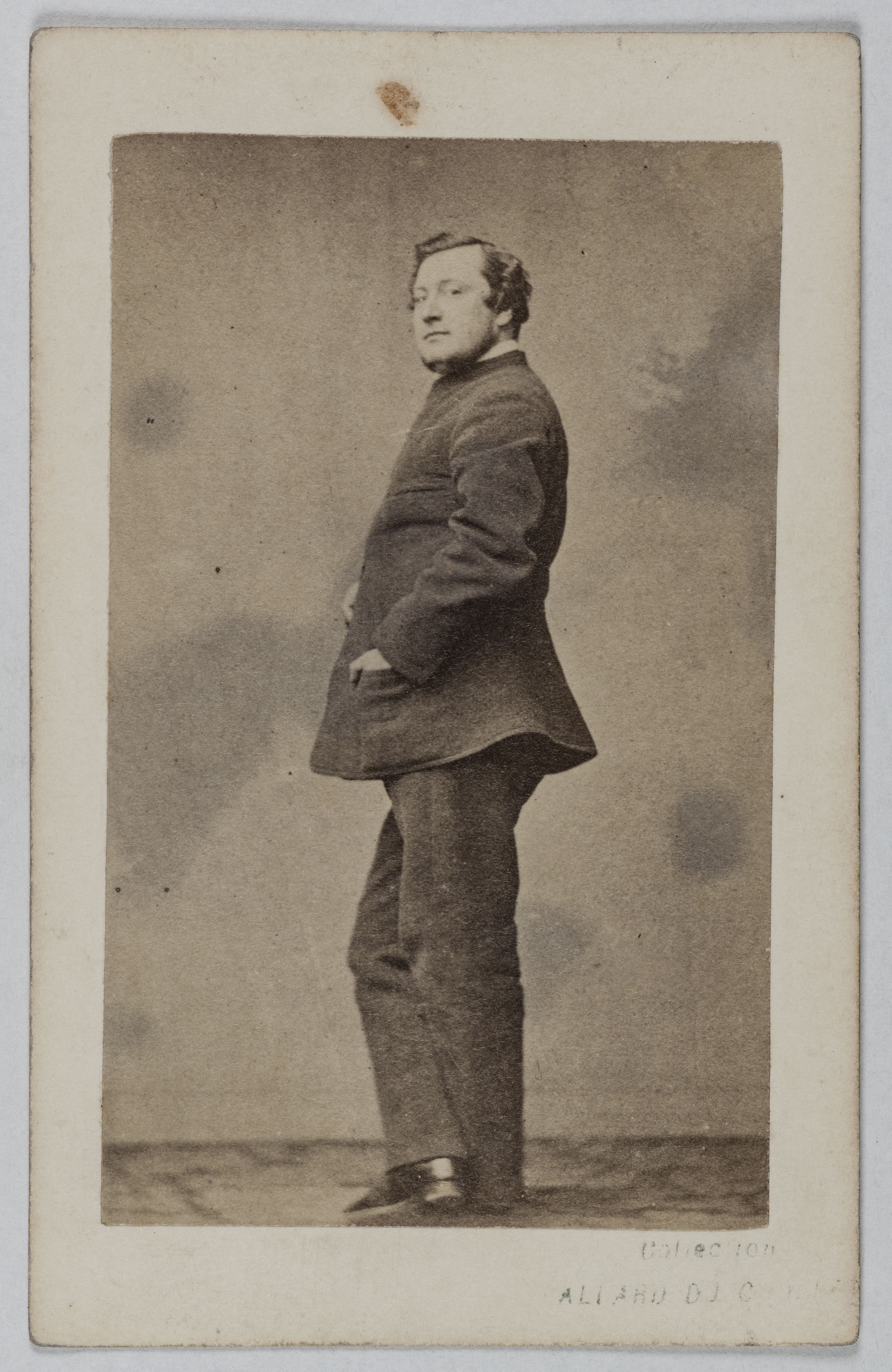 Anonyme, Portrait de Fechter Charles Albert, (1824-1879), (acteur)