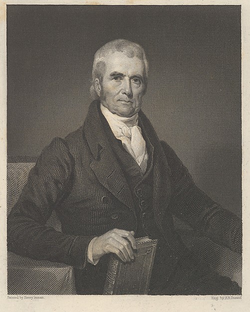 Asher Brown Durand, Chief Justice John Marshall