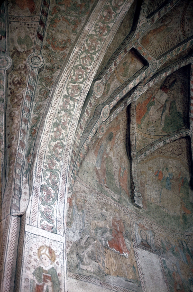 Okänd,, Interior of Edebo Church, Edebo parish, Uppland