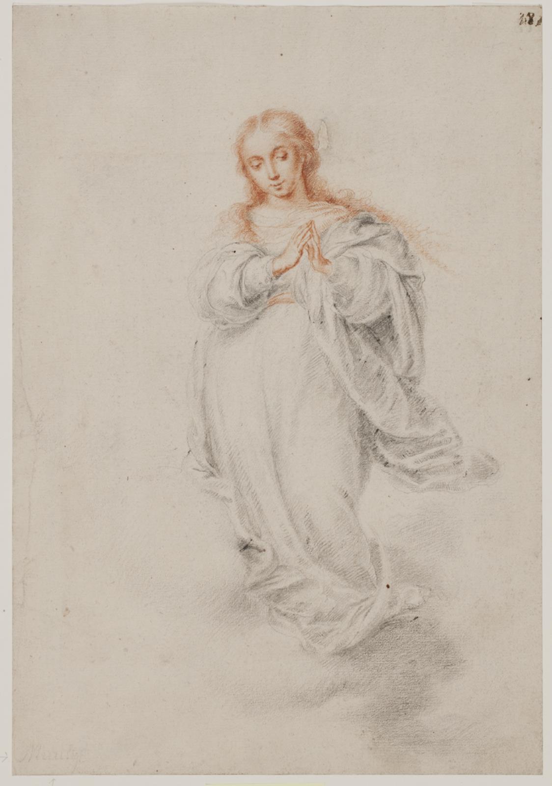Bartolome Esteban Murillo, Den ubesmittede undfangelse, Jomfru Maria
