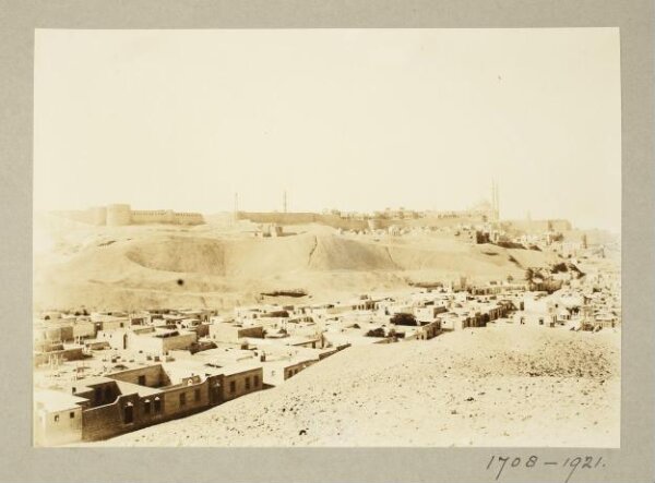 K.A.C. Creswell, View from the northeast on the Citadel of Salah el-Din, Cairo