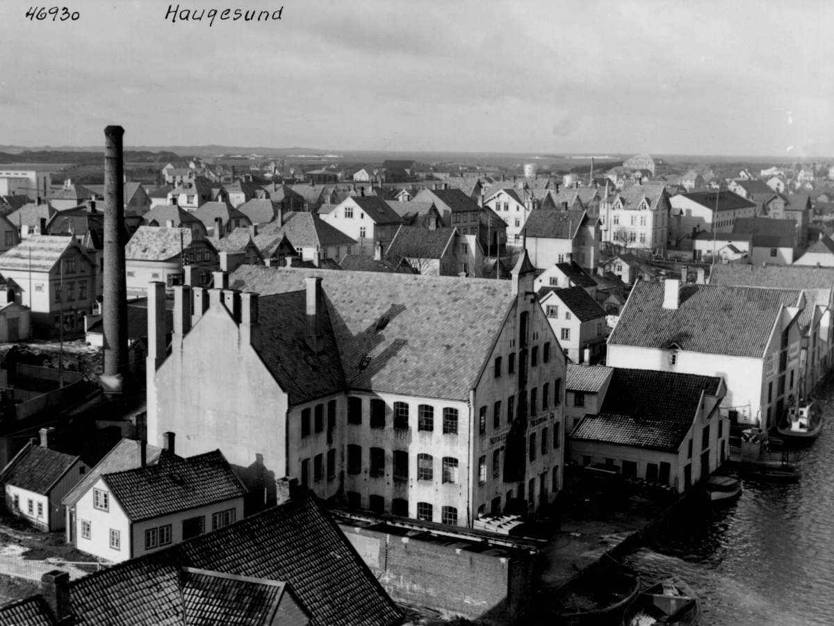 Anders Beer Wilse, Wilse original, havn, bebyggelse.