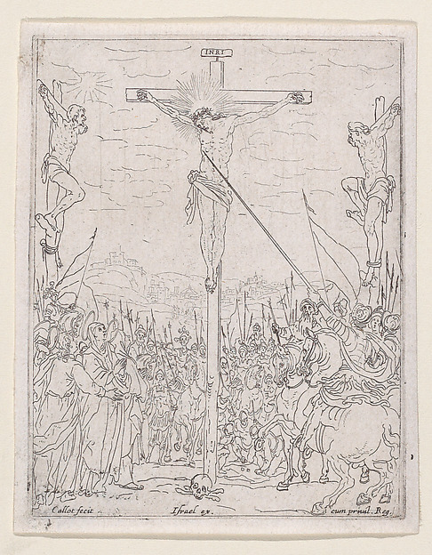 Jacques Callot, Jésus en Croix (Jesus on the Cross)