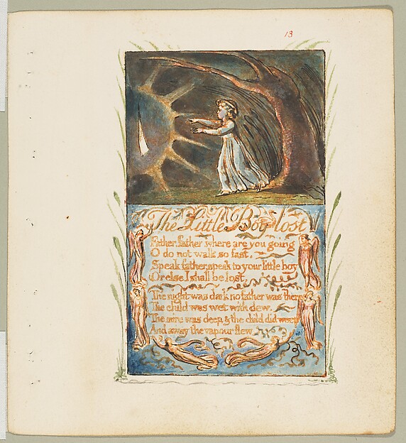 William Blake, Songs of Innocence: Little Boy Lost