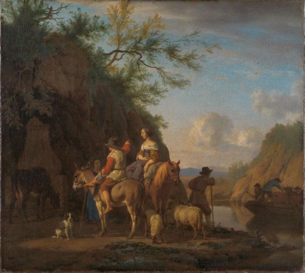 Adriaen van de Velde, Ferry Boat