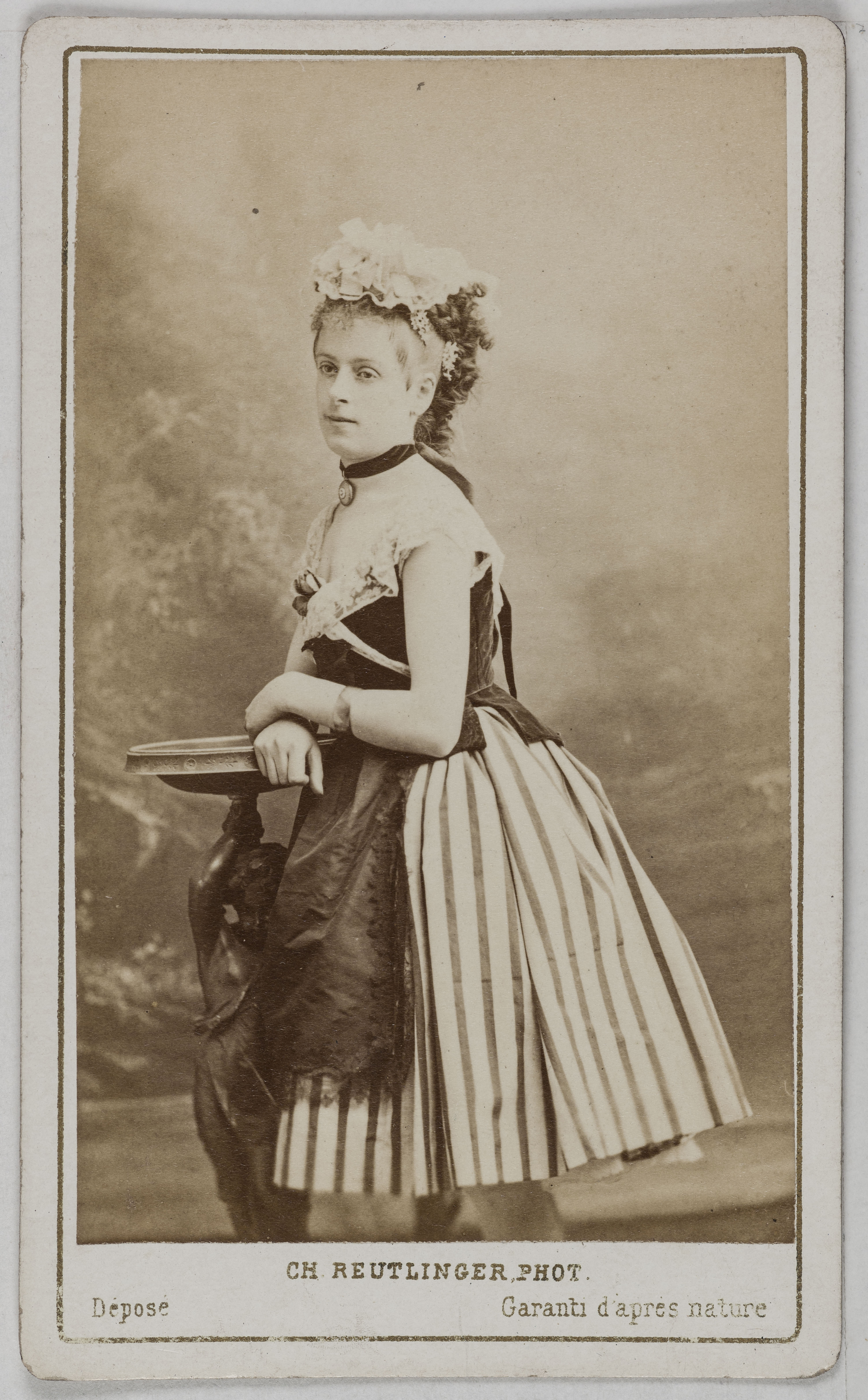 Charles Reutlinger, Portrait de Jourdain (actrice ?)