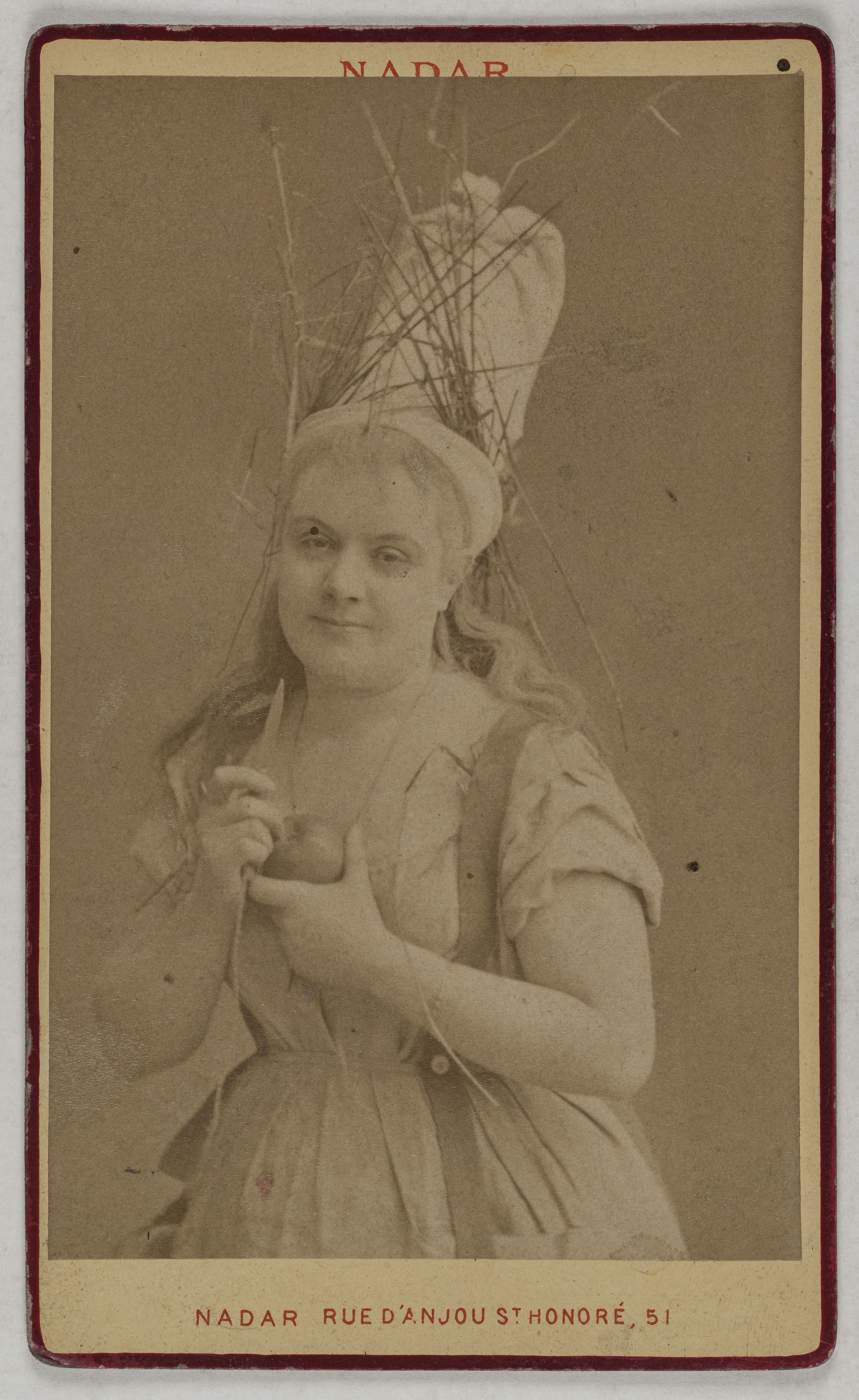 Atelier Nadar, Portrait de Desclauzas Marie, (née Malvina Ernestine Armand), (1840-1912), (actrice)