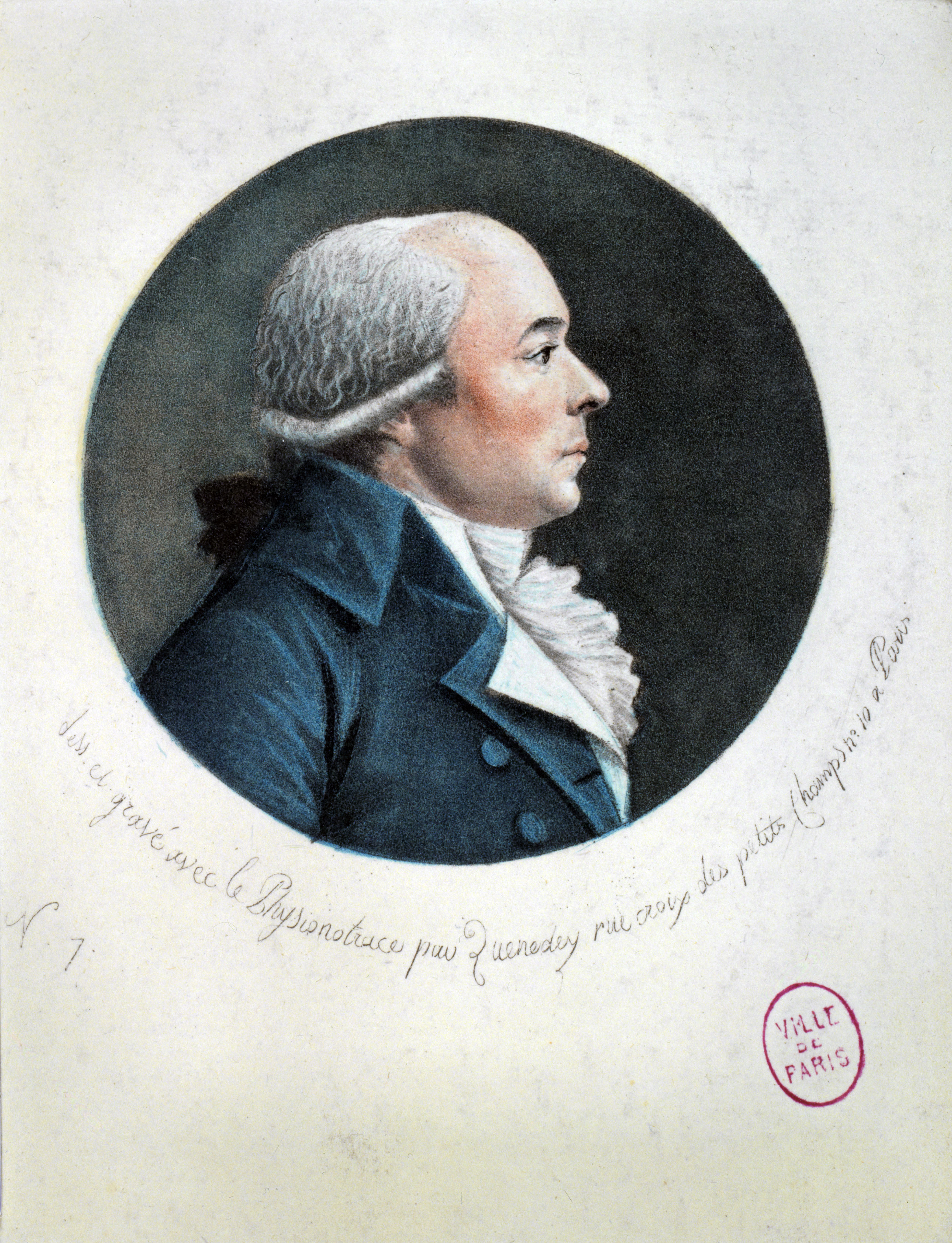 Edmé Quenedey, Portrait de Lord Winchelsea