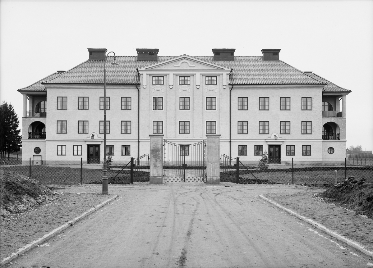 Paul Sandberg, Tunåsens sjukhem, kvarteret Inge, Styrbjörnsgatan, Svartbäcken, Uppsala 1930