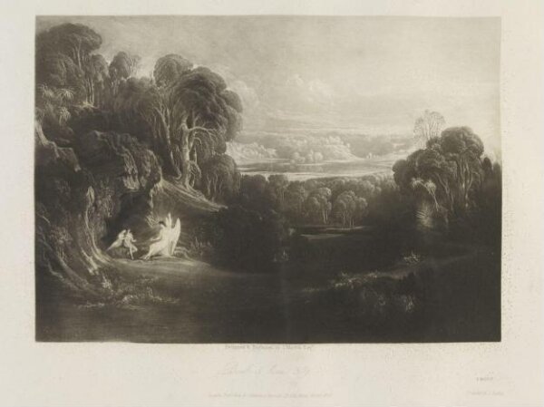 John Martin, Raphael conversing with Adam and Eve