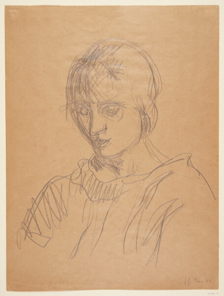 Harald Giersing, Portræt af kunstnerens kone, Besse Giersing