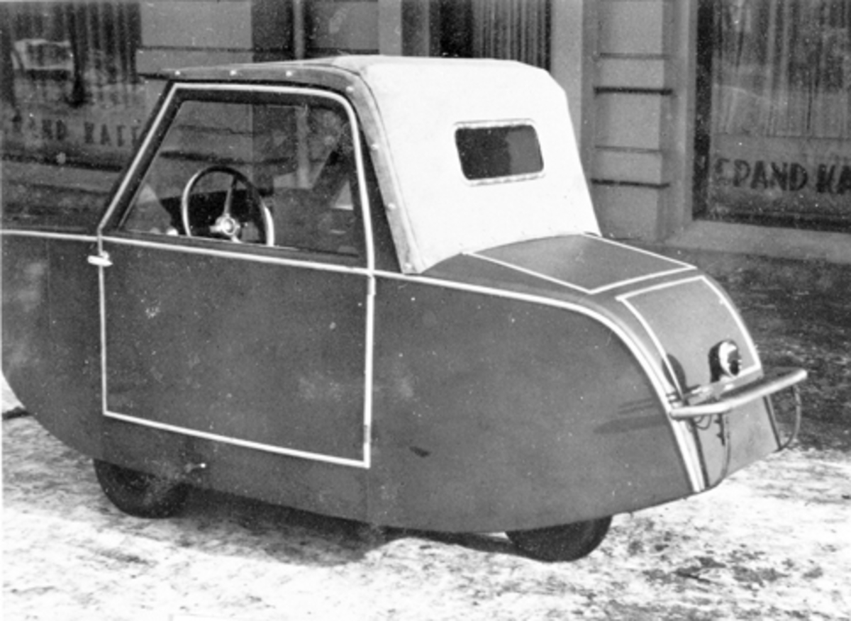 Anno Domkirkeodden, INGENIØR SVERRE HAGEN MEK. VERKSTED, LINDBERGBAKKEN 3, ELEKTRISK BIL, , PRODUSERT I BRUMUNDDAL