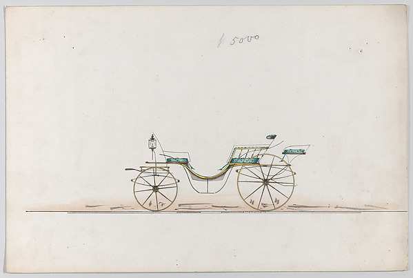 Brewster & Co., Design for Vis-à-vis Phaeton (unnumbered)