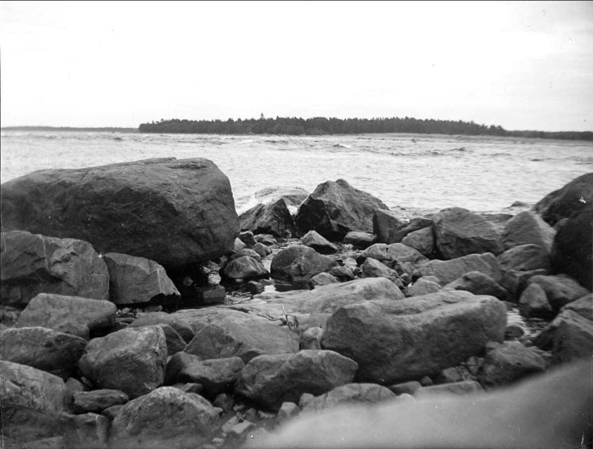 August Fredrik Schagerström, Dalälven vid Älvkarleby, Uppland augusti 1924