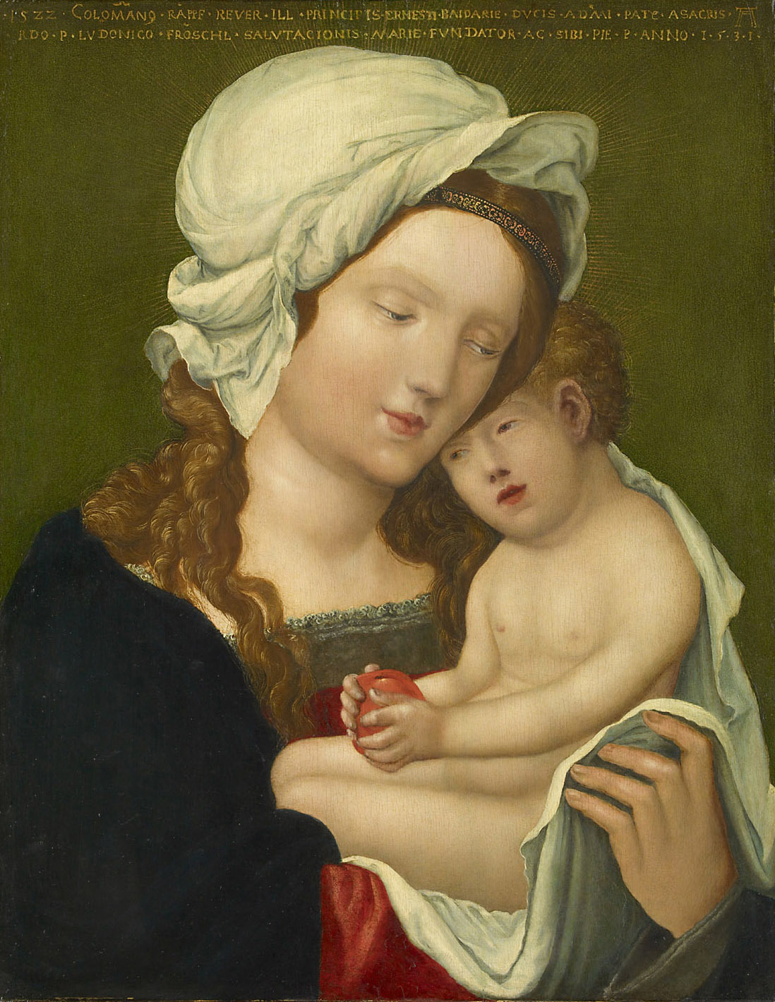 Albrecht Altdorfer, Virgin and child