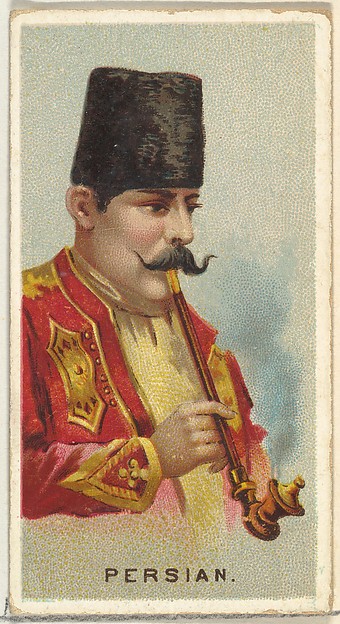 Allen & Ginter, Persian, from World's Smokers series (N33) for Allen & Ginter Cigarettes