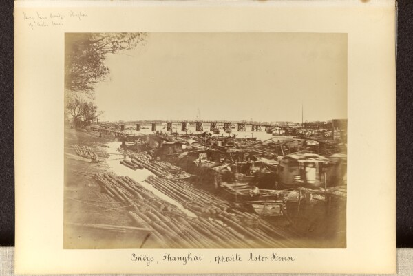 Unknown, Bridge, Shanghai, opposite Astor House