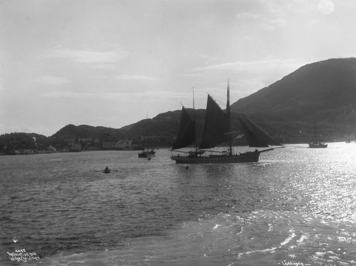 Anders Beer Wilse, Prot: Løddingen Fyr 1906