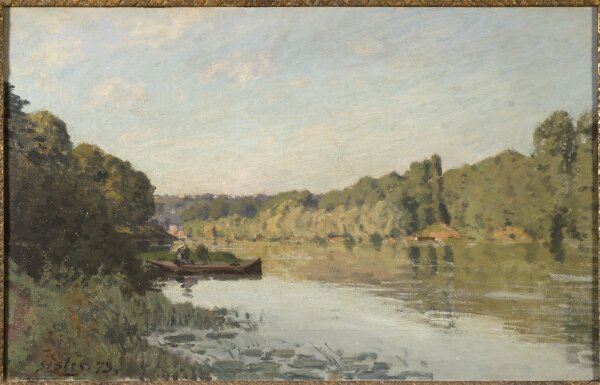 Alfred Sisley, Landskap från Bougival