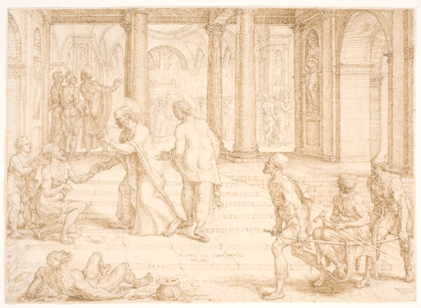 Maarten van Heemskerck, Peter helbreder en lam