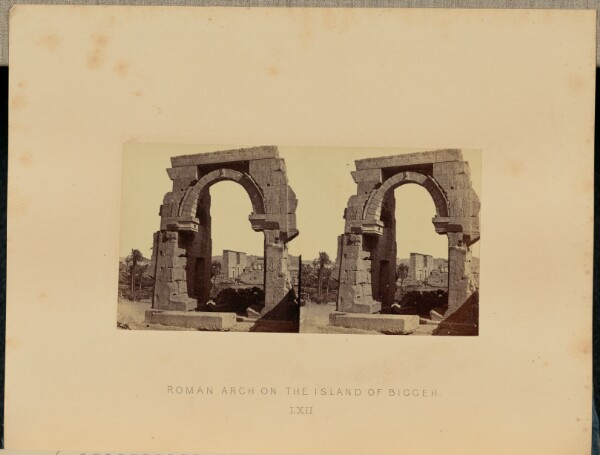 Francis Frith, Roman Arch on the Island of Biggeh