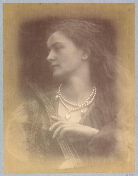 Cameron, Julia Margaret, 'And Enid Sang'