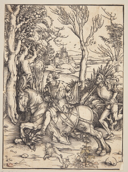 Albrecht Dürer, En ridder og en landskægt