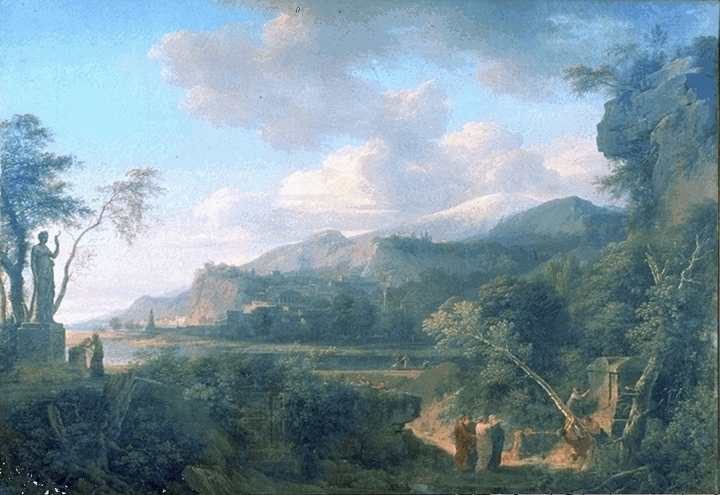 Pierre-Henri de Valenciennes, Cicero discovering the tomb of Archimedes