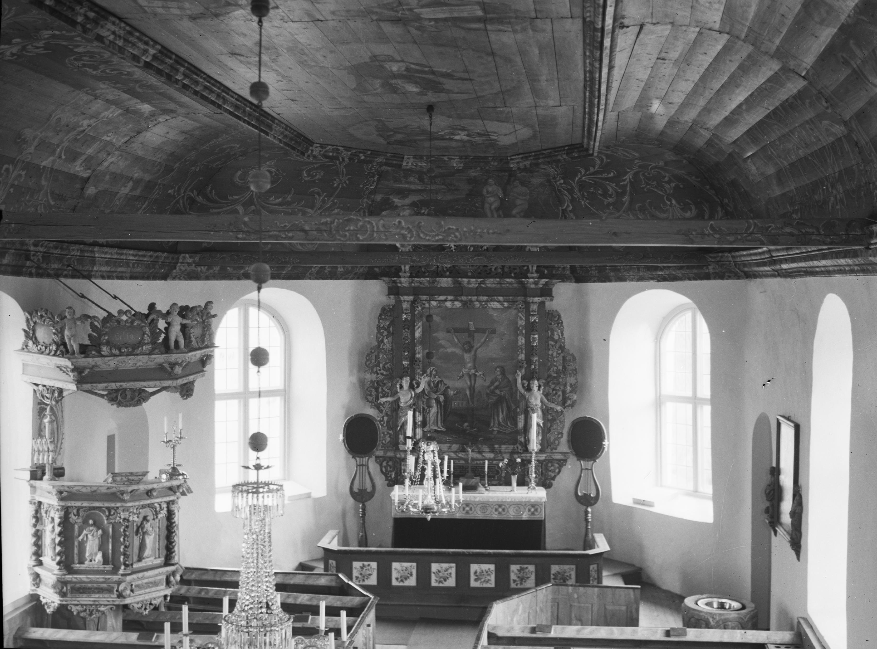 Olle Hellström, Borgstena kyrka